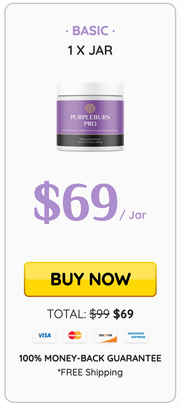 PurpleBurn Pro - 1 Bottle