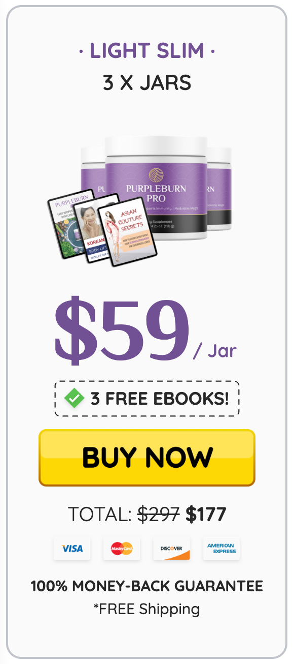 PurpleBurn Pro - 3 Bottles